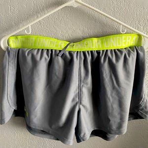 Under Armour shorts!